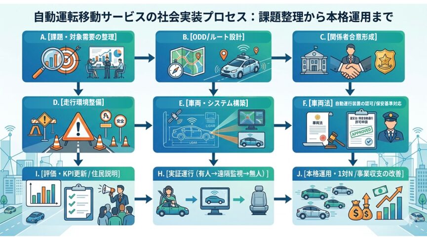 社会実装フェーズに入った自動運転